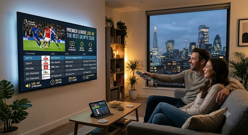 The best IPTV subscription in the UK — AtlasTV 4K guide 2026